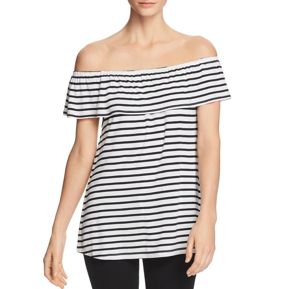 A+A COLLECTION Marilyn OTS Pullover Top XL NWT